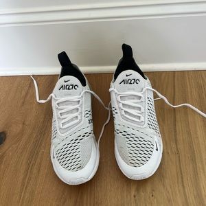 Nike air maxes. White. Good condition.